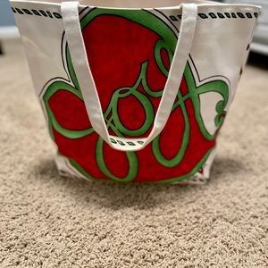 Brighton Holiday Canvas Tote